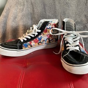 Disney princess Vans hi tops